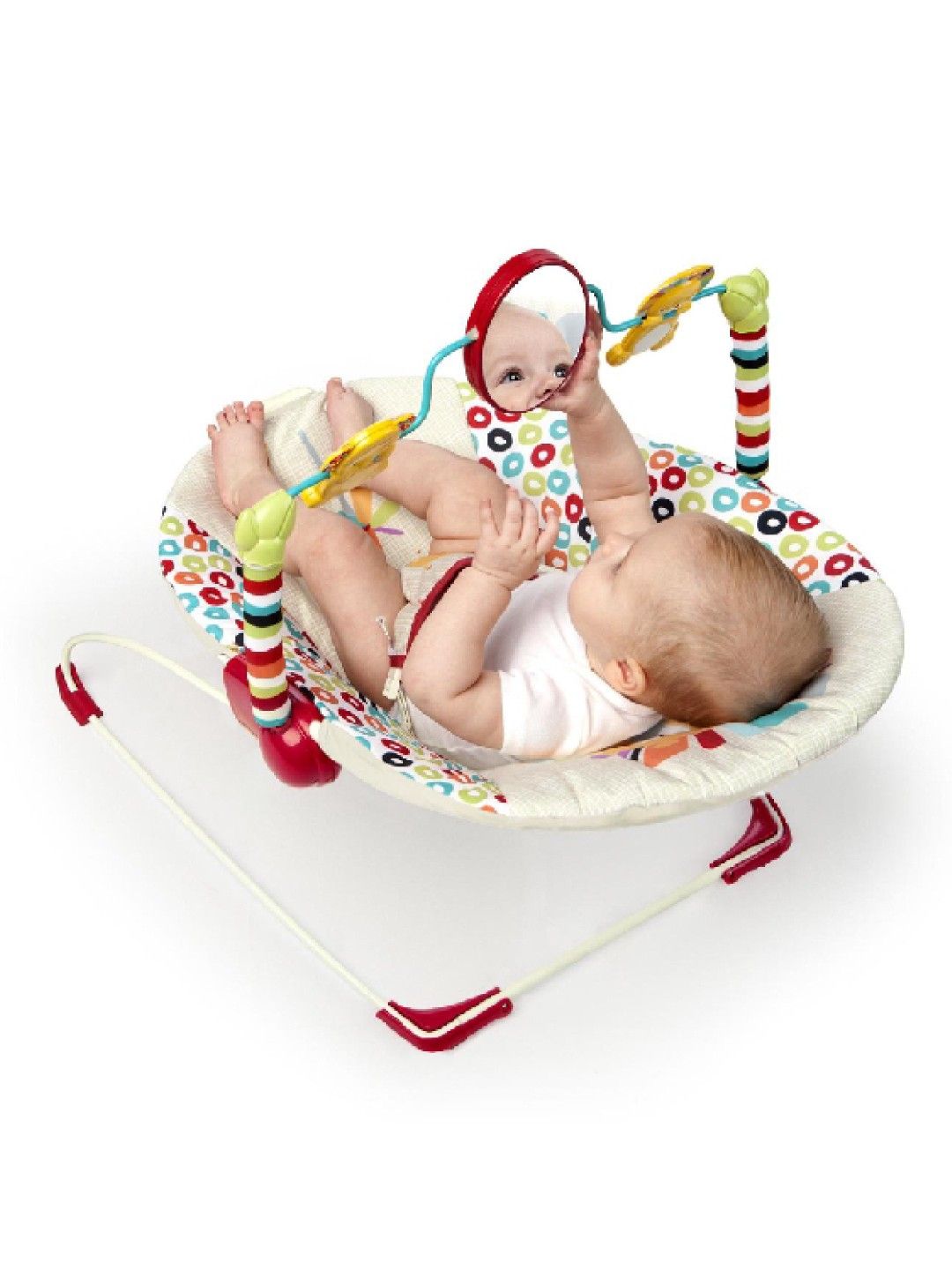 Bright Starts Playful Pinwheels Bouncer edamama